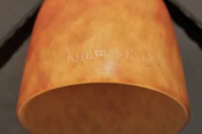 ドームナンシー　アールデコランプ　1920年代　H:30cm